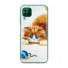 Чехлы с Котиками для Huawei P40 Lite (VPrint) Котик и мишка - купить на Floy.com.ua