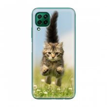 Чехлы с Котиками для Huawei P40 Lite (VPrint) Прыжок кота - купить на Floy.com.ua