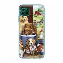 Чехлы с собаками для Huawei P40 Lite (VPrint) Щенки - купить на Floy.com.ua