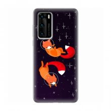 Чехлы с картинкой Лисички для Huawei P40 (VPrint)