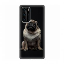 Чехлы с собаками для Huawei P40 (VPrint) Мопс - купить на Floy.com.ua