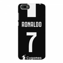 Чехол с принтом Криштиану Роналду для Huawei Y5 2018 / Y5 Prime 2018 AlphaPrint C. Ronaldo - купить на Floy.com.ua