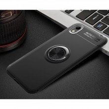 Защитный чехол Air Color Ring Black для Huawei Y5 2019/ Honor 8s