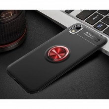 Защитный чехол Air Color Ring Black для Huawei Y5 2019/ Honor 8s Красный - купить на Floy.com.ua