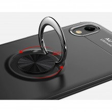 Защитный чехол Air Color Ring Black для Huawei Y5 2019/ Honor 8s
