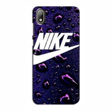 Чехол с принтом Найк для Huawei Y5 2019 (AlphaPrint) Nike-фиолетовый - купить на Floy.com.ua