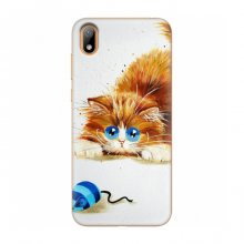 Чехлы с Котиками для Huawei Y5 2019 (VPrint) Котик и мишка - купить на Floy.com.ua