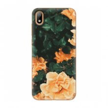 Чехлы с Цветами для Huawei Y5 2019 (VPrint) Оранжевый цветок - купить на Floy.com.ua