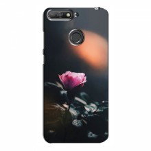 Чехол с печатью (Подарочные) для Huawei Y6 Prime 2018 (AlphaPrint) Цветок ночной - купить на Floy.com.ua