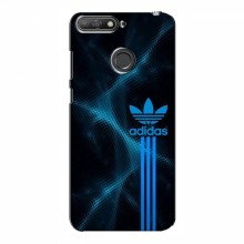 Чехлы Адидас для Huawei Y6 Prime 2018 (AlphaPrint) Синий Адидас - купить на Floy.com.ua