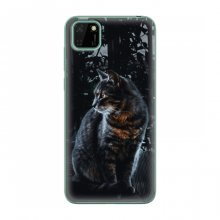 Чехол на Huawei Y5p с Котами (VPrint) Стильный кот - купить на Floy.com.ua