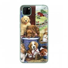 Чехлы с собаками для Huawei Y5p (VPrint) Щенки - купить на Floy.com.ua