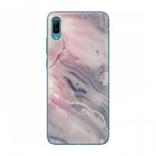 Мраморный чехол на Huawei Y6 2019 (VPrint) Пурпурный Мрамор - купить на Floy.com.ua