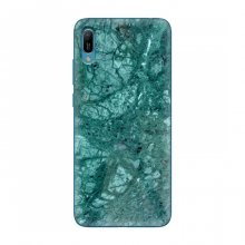 Мраморный чехол на Huawei Y6 2019 (VPrint) Зеленый мрамор - купить на Floy.com.ua