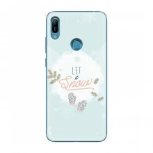 Рождественские Чехлы для Huawei Y6 Pro (2019)/ Y6 Prime 2019 (VPrint) Let Snow - купить на Floy.com.ua