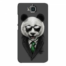 Чехол с принтом (Прикольные) для Huawei Y6 Pro (AlphaPrint) Панда в очках - купить на Floy.com.ua