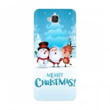Рождественские Чехлы для Huawei Y6 Pro (VPrint) merry christmas - купить на Floy.com.ua