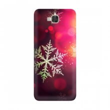 Новогодние Чехлы для Huawei Y6 Pro (VPrint) Снежинка - купить на Floy.com.ua