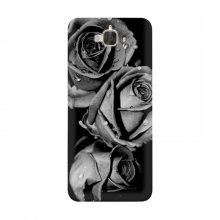 Чехлы с Цветами для Huawei Y6 Pro (VPrint) Черная роза - купить на Floy.com.ua