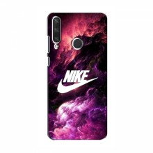 Чехол с принтом Найк для Huawei Y6p (AlphaPrint) Nike 3 - купить на Floy.com.ua