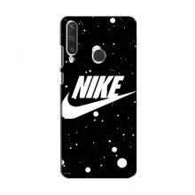 Чехол с принтом Найк для Huawei Y6p (AlphaPrint) Nike с фоном - купить на Floy.com.ua