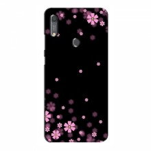 Чехол с принтом (Дизайнерские) для Huawei Y6s (AlphaPrint) Розовое цветение - купить на Floy.com.ua