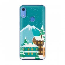 Рождественские Чехлы для Huawei Y6s (VPrint) Снежный город - купить на Floy.com.ua