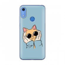 Чехол на Huawei Y6s с Котами (VPrint) Котик в очках - купить на Floy.com.ua