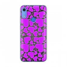 Чехлы для любимой на Huawei Y6s (VPrint) Pink hearts - купить на Floy.com.ua