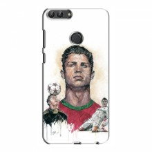 Чехол с принтом Криштиану Роналду для Huawei Y7 2018 AlphaPrint Cristiaono Ronaldo 2 - купить на Floy.com.ua