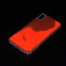 Неоновый чехол Neon Sand glow in the dark для Apple iPhone X / XS (5.8")