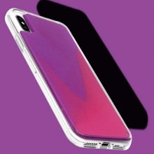 Неоновый чехол Neon Sand glow in the dark для Apple iPhone X / XS (5.8")