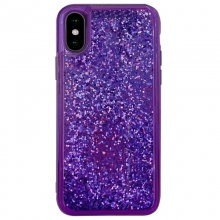 TPU+PC чехол Sparkle (glitter) для Apple iPhone X / XS (5.8") - купить на Floy.com.ua