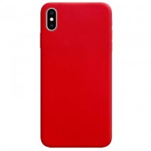 Силиконовый чехол Candy для Apple iPhone X / XS (5.8") Красный - купить на Floy.com.ua