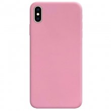 Силиконовый чехол Candy для Apple iPhone X / XS (5.8") Розовый - купить на Floy.com.ua
