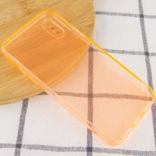 Матовый полупрозрачный TPU чехол с защитой камеры для Apple iPhone X / XS (5.8") - купить на Floy.com.ua