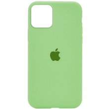 Чехол Silicone Case Full Protective (AA) для Apple iPhone 12 mini (5.4") Мятный - купить на Floy.com.ua