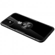 TPU+PC чехол Deen CrystalRing for Magnet (opp) для Apple iPhone 12 mini (5.4") Черный - купить на Floy.com.ua