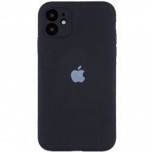 Чехол Silicone Case Full Camera Protective (AA) для Apple iPhone 12 mini (5.4") Черный - купить на Floy.com.ua