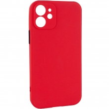 Чехол TPU Square Full Camera для Apple iPhone 12 mini (5.4") Красный - купить на Floy.com.ua