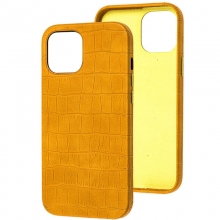 Кожаный чехол Croco Leather для Apple iPhone 12 mini (5.4") - купить на Floy.com.ua