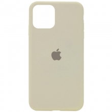 Чехол Silicone Case Full Protective (AA) для Apple iPhone 12 Pro Max (6.7") Бежевый - купить на Floy.com.ua