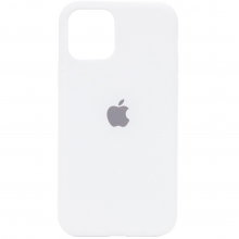Чехол Silicone Case Full Protective (AA) для Apple iPhone 12 Pro Max (6.7") Белый - купить на Floy.com.ua
