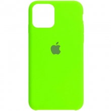 Чехол Silicone Case (AA) для Apple iPhone 12 Pro Max (6.7") Салатовый - купить на Floy.com.ua