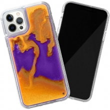 Неоновый чехол Neon Sand glow in the dark для Apple iPhone 12 Pro Max (6.7") Оранжевый - купить на Floy.com.ua