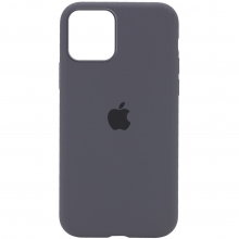 Уценка Чехол Silicone Case Full Protective (AA) для Apple iPhone 12 Pro Max (6.7") Серый - купить на Floy.com.ua