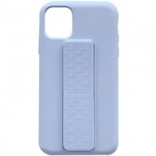 Чехол Silicone Case Hand Holder для Apple iPhone 12 Pro Max (6.7") Сиреневый - купить на Floy.com.ua