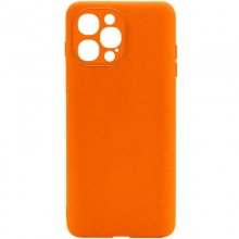 Силиконовый чехол Candy Full Camera для Apple iPhone 12 Pro Max (6.7") Оранжевый - купить на Floy.com.ua