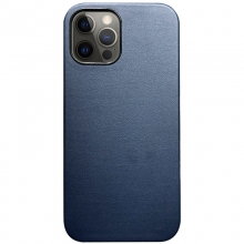 Кожаный чехол K-Doo Noble Collection для Apple iPhone 12 Pro Max (6.7") Синий - купить на Floy.com.ua