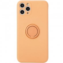 Чехол TPU Candy Ring Full Camera для Apple iPhone 12 Pro Max (6.7") Оранжевый - купить на Floy.com.ua